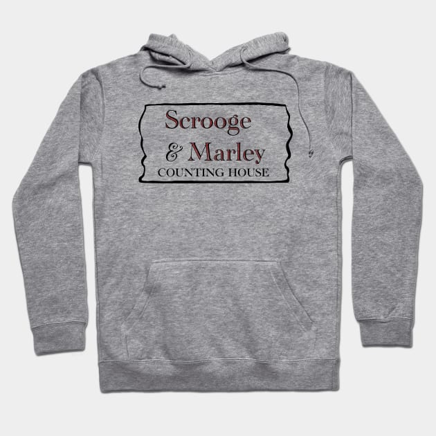 A Christmas Carol: Scrooge & Marley Counting House Hoodie by The Spooky Malinois